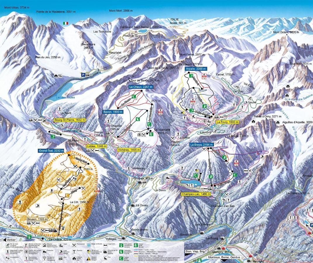 Petit Chalet Rustique Et Bucolique Bovernier Екстер'єр фото