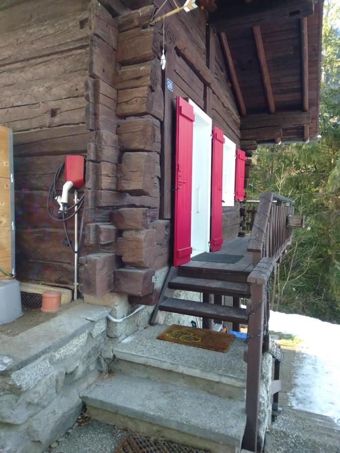 Petit Chalet Rustique Et Bucolique Bovernier Екстер'єр фото