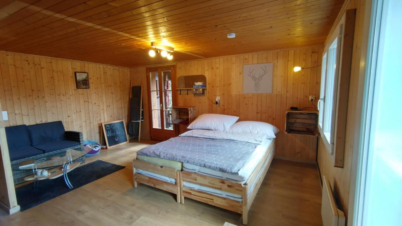 Petit Chalet Rustique Et Bucolique Bovernier Екстер'єр фото